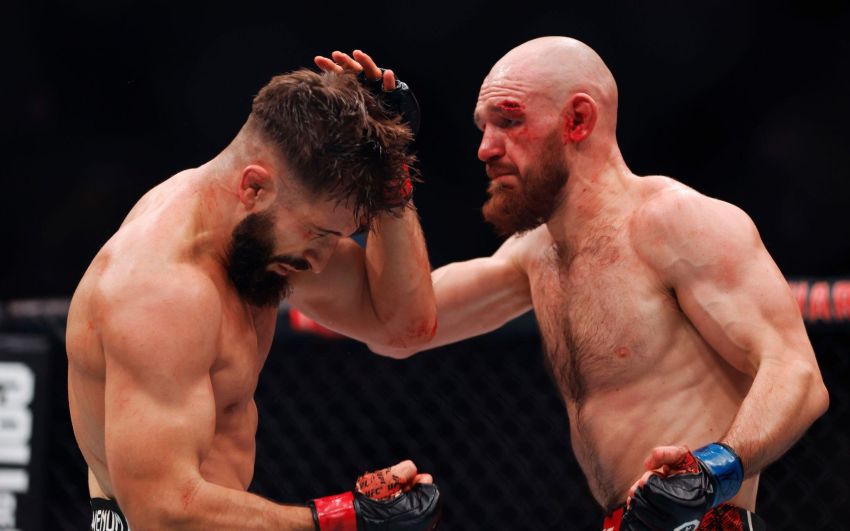 Видео боя Вячеслав Борщев - Назим Садыхов UFC 295