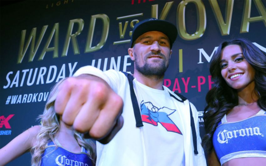 Официальное прибытие Сергея Ковалева в Mandalay Bay