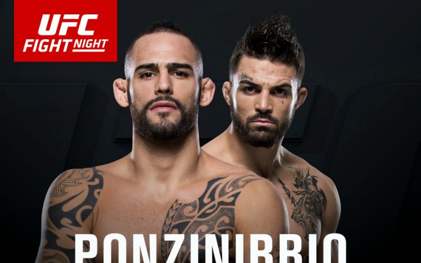 Видео боя Сантьяго Понзиниббио - Майк Перри UFC on FOX 26