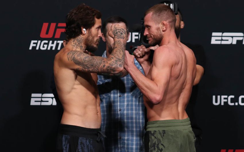 Видео боя Дэйви Грант - Марлон Вера UFC on ESPN 25