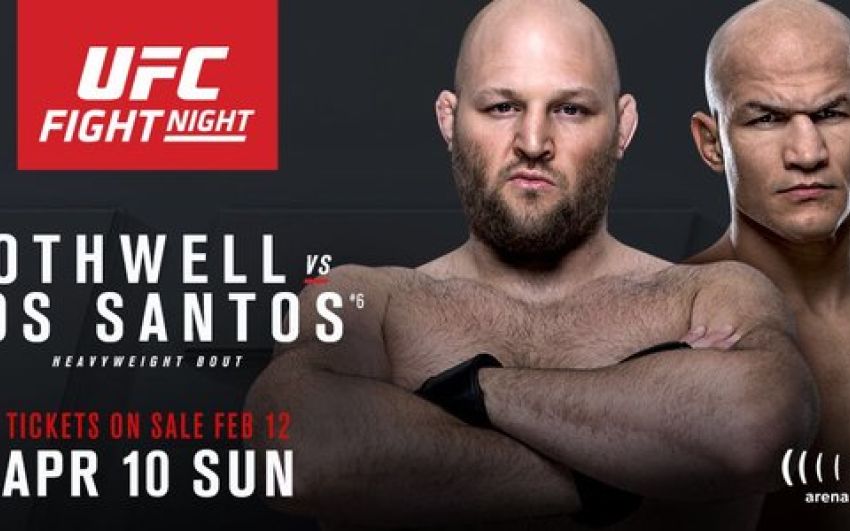 Прямая трансляция UFC Fight Night 86. Бен Ротвелл - Джуниор дос Сантос