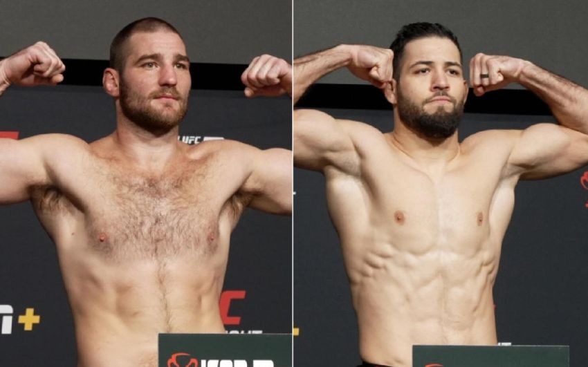 Результаты взвешивания UFC Fight Night 217