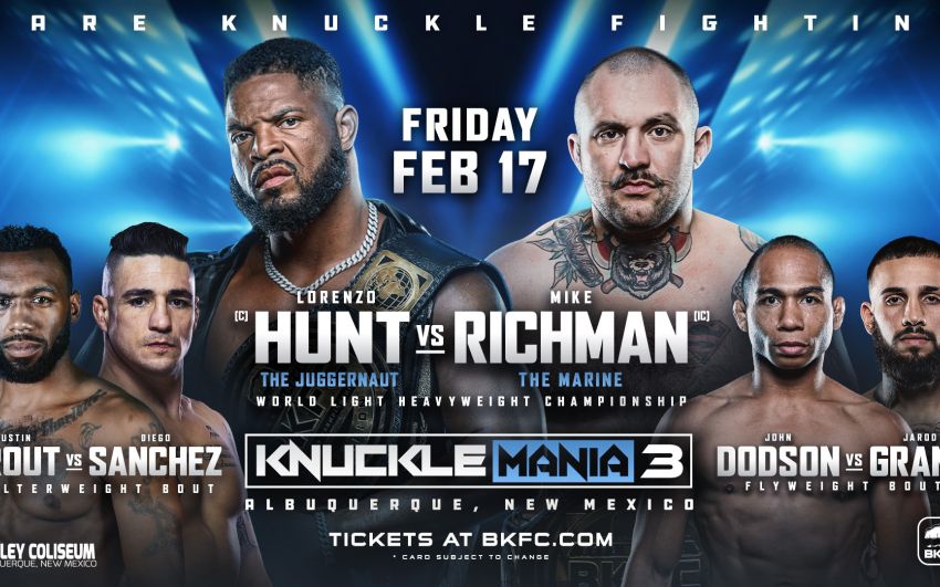 Прямая трансляция BKFC: Knuckle Mania 3