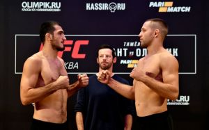 Видео боя Рамазан Эмеев - Стефан Секули UFC Fight Night 136 Moscow