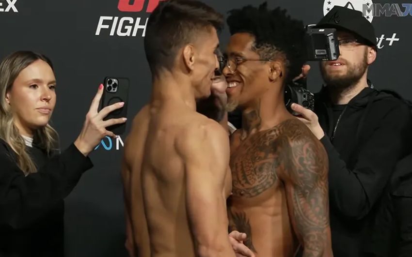 Результаты взвешивания турнира UFC Fight Night 266