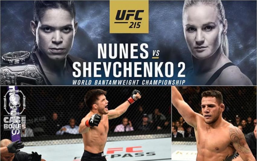 Бонусы турнира UFC 215