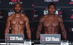 Результаты взвешивания UFC on ESPN 69