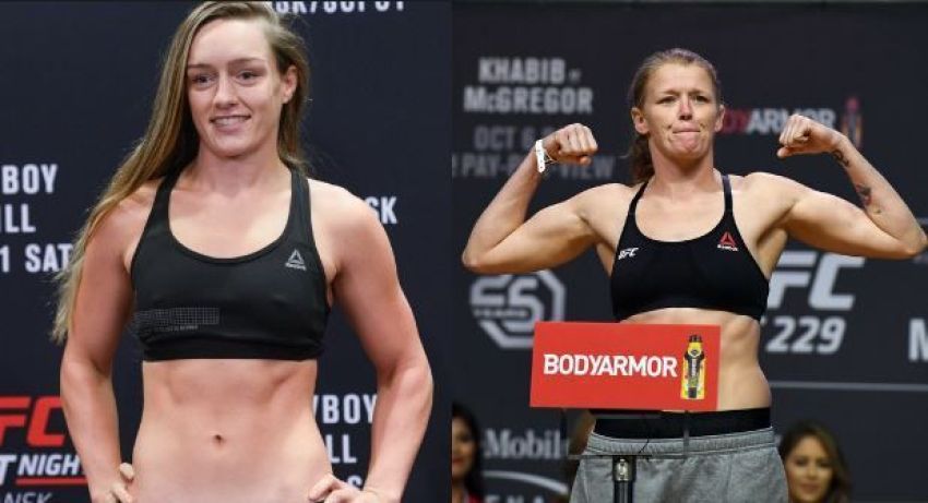 Видео боя Эспен Лэдд - Тоня Эвинджер UFC 229
