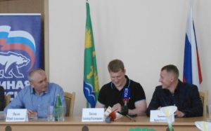 Александр Поветкин в Малоархангельске!