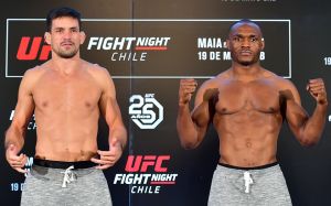 Церемония взвешивания участников турнира UFC Fight Night 129