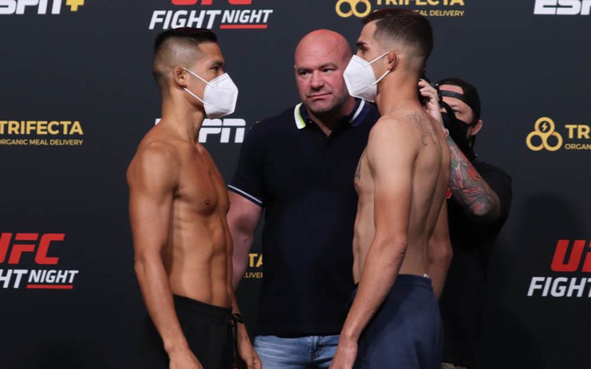 Видео боя Тайсон Нам - Джером Ривера UFC on ESPN+ 36