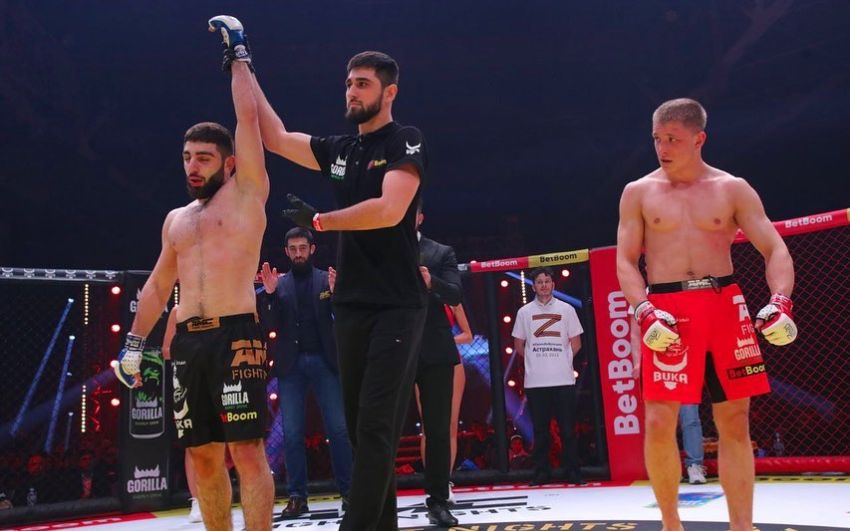 Видео боя Нурлан Гасанов – Кирилл Аншаков AMC Fight Nights 110