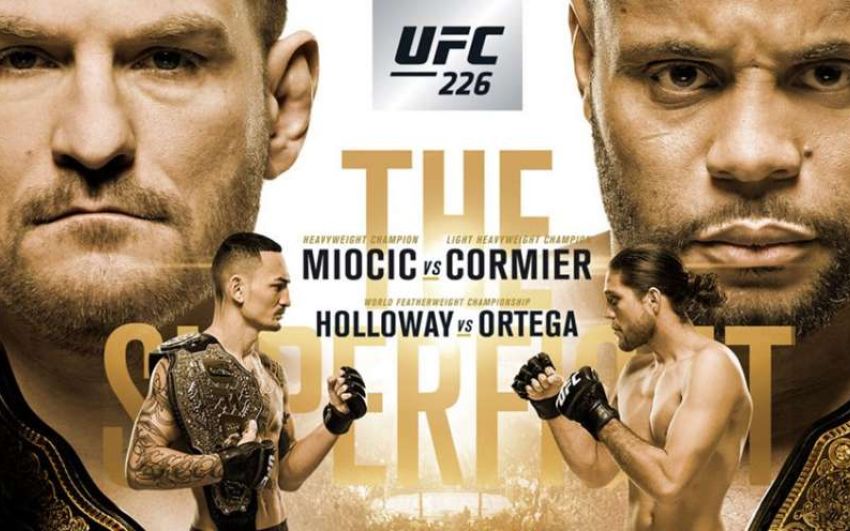 Открытые тренировки главных участников турнира UFC 226