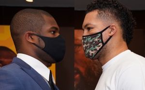 Даниэль Дюбуа и Джо Джойс встретились лицом к лицу на финальной пресс-конференции