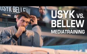 ВИДЕО: Открытая тренировка Александра Усика и Тони Беллью