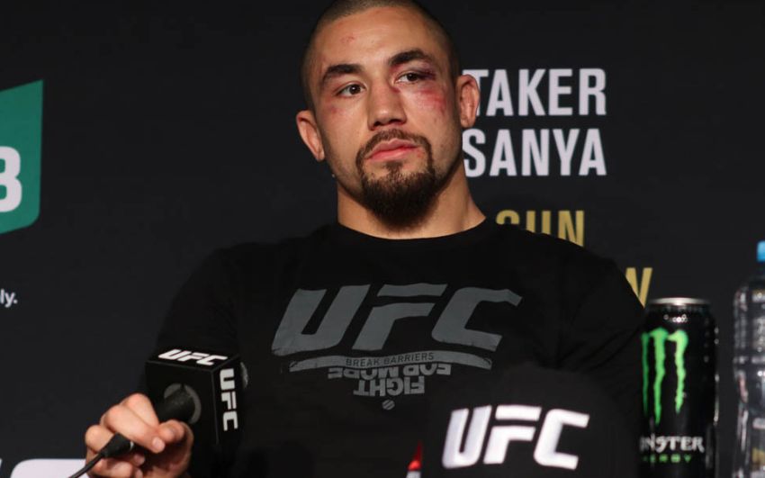 Роберт Уиттакер рассказал, почему снялся с боя на UFC 248