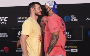 Видео боя Хадис Ибрагимов - Данило Маркес UFC 253