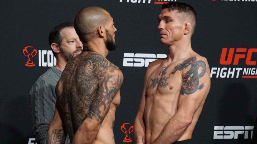 Видео боя Каб Свонсон - Даррен Элкинс UFC Fight Night 199