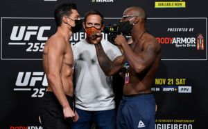 Видео боя Джаред Гуден - Алан Джубан UFC 255