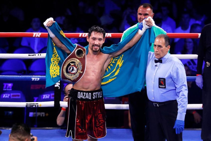 IBF отобрала титул у Жанибека Алимханулы