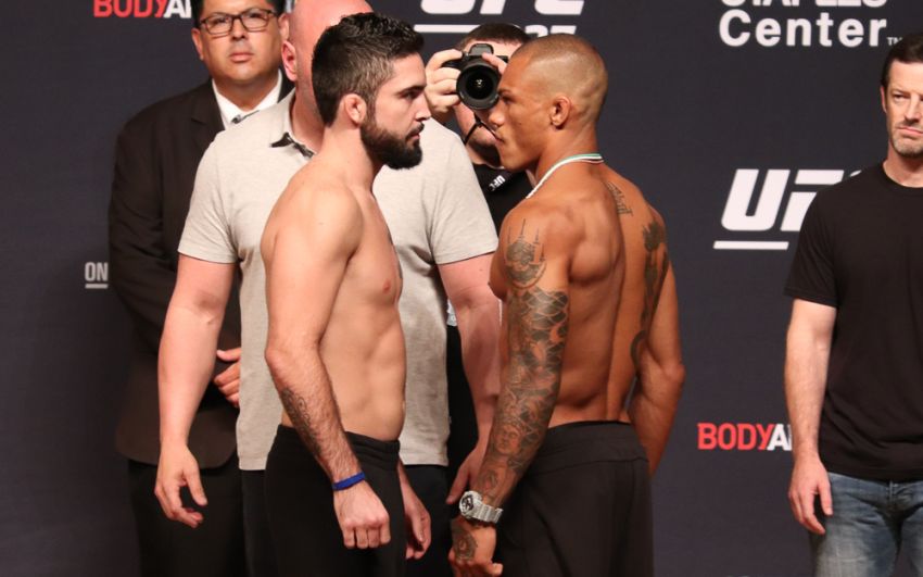Видео боя Мэтт Сейлес - Шеймон Мораес UFC 227