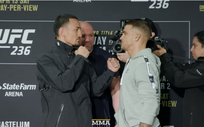 Битва взглядов участников турнира UFC 236: Макс Холлоуэй - Дастин Порье 2