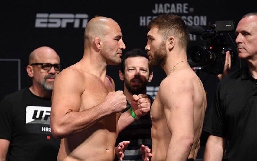 Видео боя Гловер Тейшейра - Ион Куцелаба UFC Fight Night 150