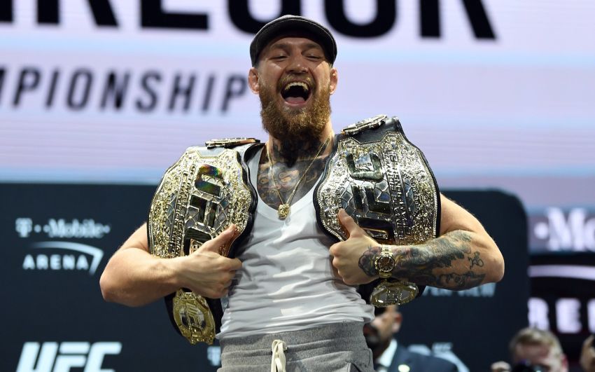Конор МакГрегор попросил UFC сделать специальный пояс к трилогии с Порье