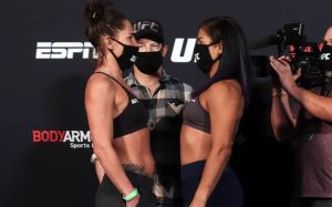 UFC on ESPN 10 Джессика Ай – Синтия Калвилльо. Смотреть онлайн прямой эфир
