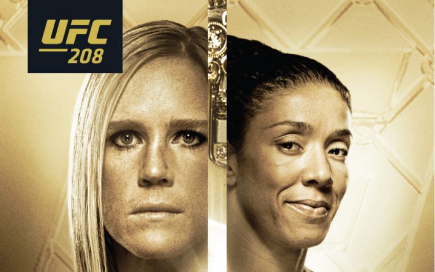 UFC 208: Холли Холм - Жермейн де Рандамье