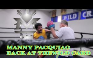 Мэнни Пакьяо: Первый день тренировок в Wild Card Boxing Club в Лос-Анджелесе