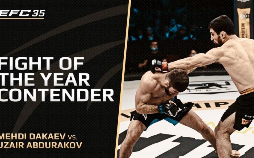 Видео боя Мехди Дакаев – Узаир Абдураков EFC 35