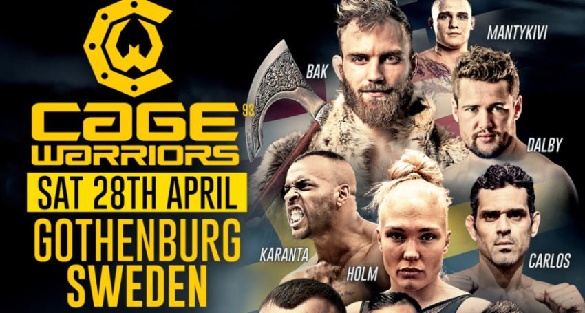 Видео турнира Cage Warriors 93