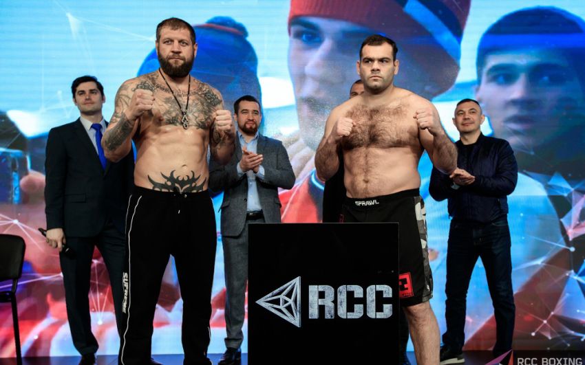 Результаты взвешивание турнира RCC 2: Емельяненко - Гонзага, Штырков - Дос Сантос