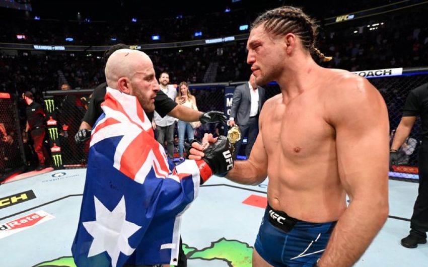 Слова Брайана Ортеги после поражения в бою с Алексом Волкановски на UFC 266