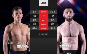Видео боя Александро Прайа – Юнус Евлоев 2 ACA 141