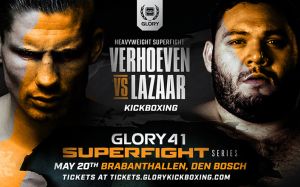 Видео боя Рико Верховен - Исмаэл Лаазар Glory 41