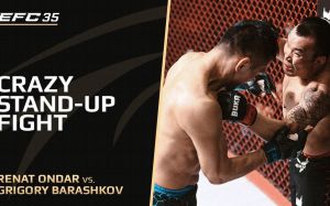 Видео боя Ренат Ондар – Григорий Барашков EFC 35