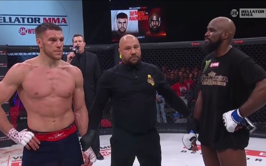 Бой Вадима Немкова и Кори Андерсона признали несостоявшимся на Bellator 277