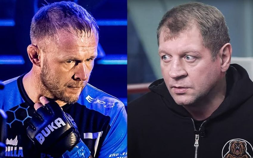 Шлеменко обратился к Емельяненко: "Саша, ты мне еще должен за раскрутку твоего боя"