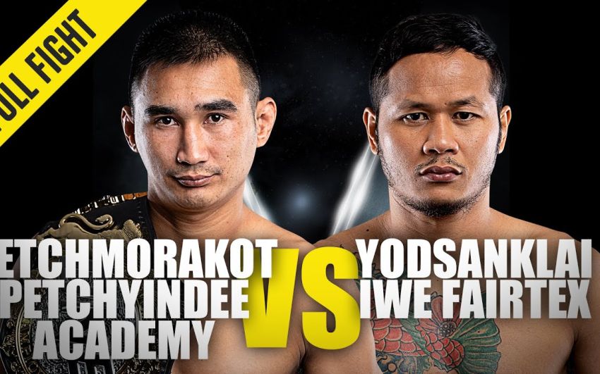 Видео боя Петчморакот Петчьинди - Йодсанклай Фэйртекс ONE Championship: No Surrender