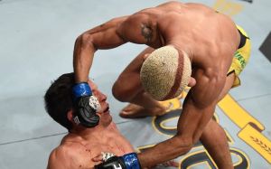 Дейвисон Фигейреду досрочно остановил Джозефа Бенавидеза на UFC Fight Night 169