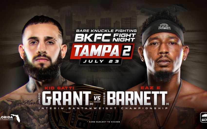 Прямая трансляция BKFC Fight Night: Tampa 2