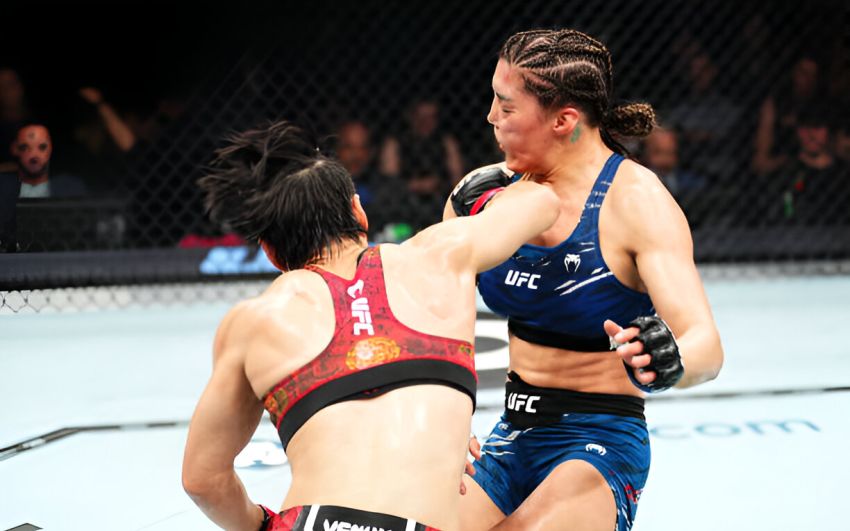 Вейли Жанг уверенно защитила титул в бою с Татьяной Суарес на UFC 312