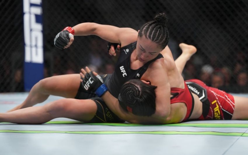 Слова Вейли Жанг после победы над Карлой Эспарзой на UFC 281