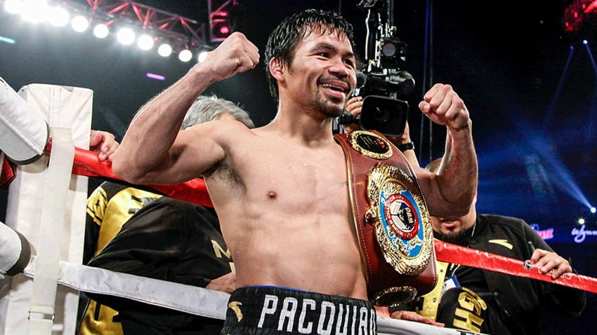 Мэнни Пакьяо подробно рассказал о предстоящем бое в RIZIN