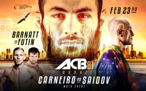 Результаты взвешивания участников турнира ACB 81