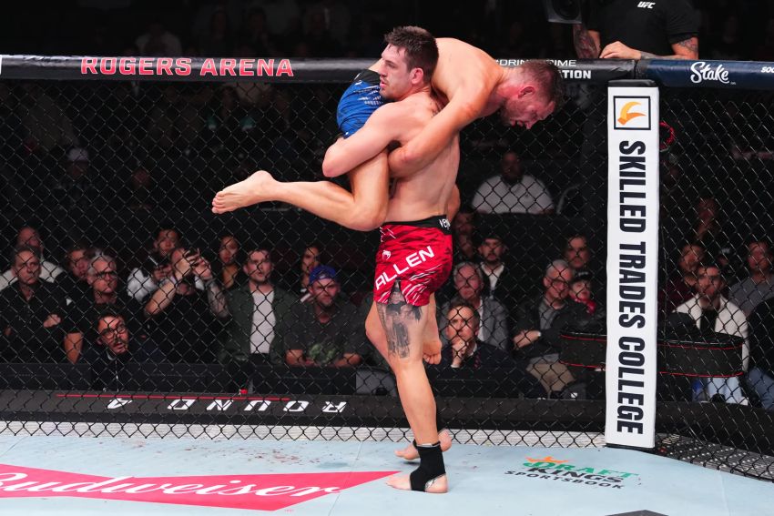 Слова Брэндана Аллена после победы над Ренье де Риддером на UFC Fight Night 262
