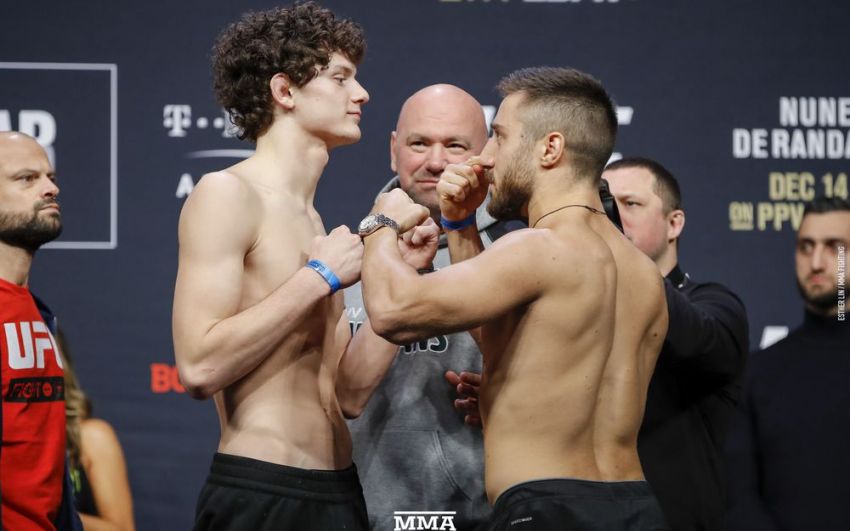 Видео боя Чейс Хупер - Дэниель Теймур UFC 245