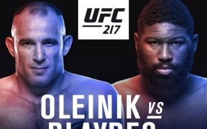 Видео боя Алексей Олейник - Кертис Блэйдс UFC 217